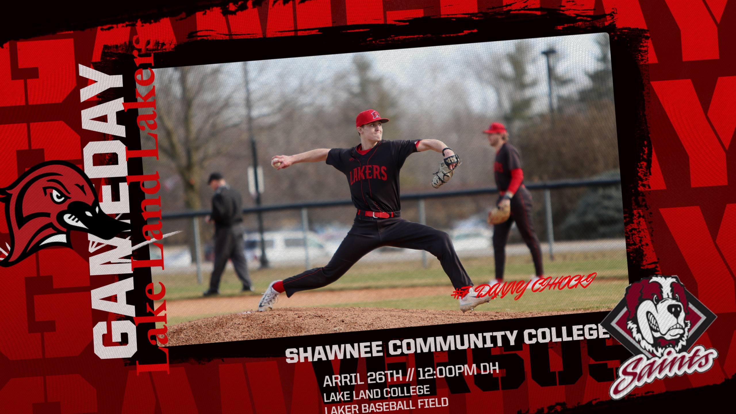 Lakers Welcome the Saints of Shawnee CC for a GRAC Sports DH at Laker Baseball Field
