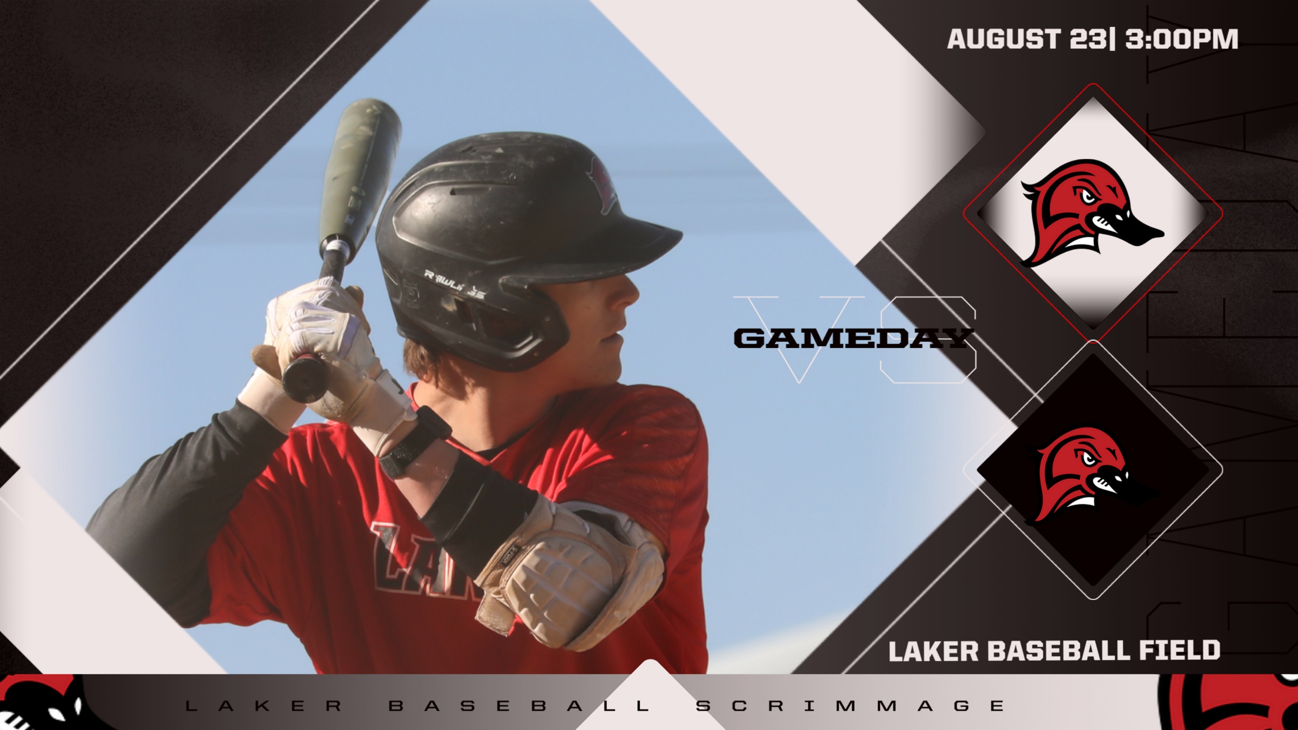 Laker Baseball-Red Vs Black Scrimmage #1