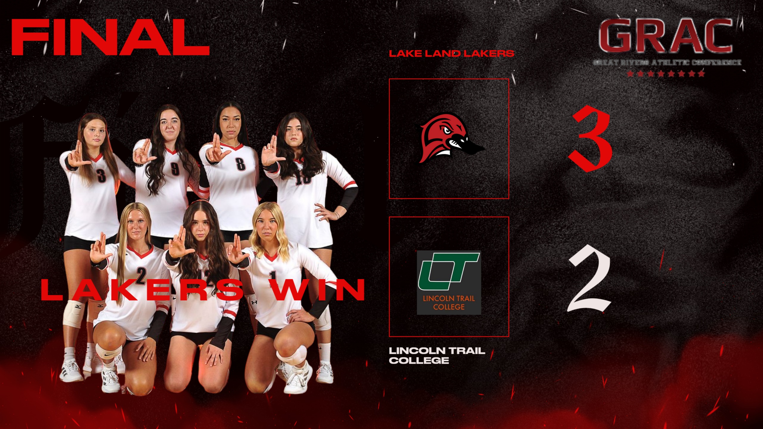 Lakers improve to 23-3 with tonight's win over Lincoln Trail College